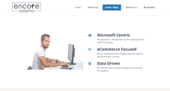 Desktop Screenshot of encoresystems.net